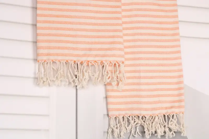 Bridesmaid Gifts, Gift For The Home, Turkish Tea Towel, 40x24 Cotton Striped Towel, Personalized Dish Towel, Wedding For Favor, Gifts For Him - 8