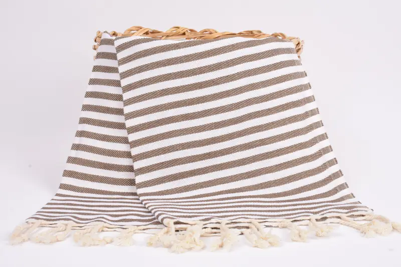 Custom Hand Towel, 40x18 Cotton Striped Towel, Bachelorette Party Gifts For Bride, Gift For Mom, Small Bath Towels, Personalized Dish Towel - 5