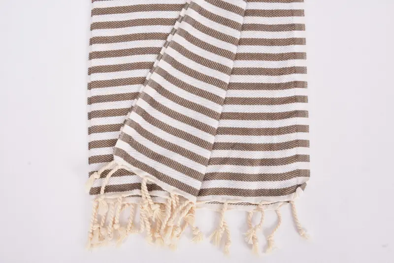 Custom Hand Towel, 40x18 Cotton Striped Towel, Bachelorette Party Gifts For Bride, Gift For Mom, Small Bath Towels, Personalized Dish Towel - 6