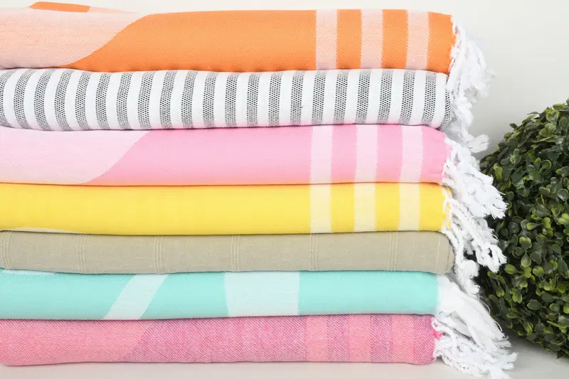 Turkish bath towel, Memorial Gift, Bridal Shower Gift, Bachelorette Party Gift, 70x40 Cotton Set of 8 Towel, Florida Bachelorette Party Favors - 3