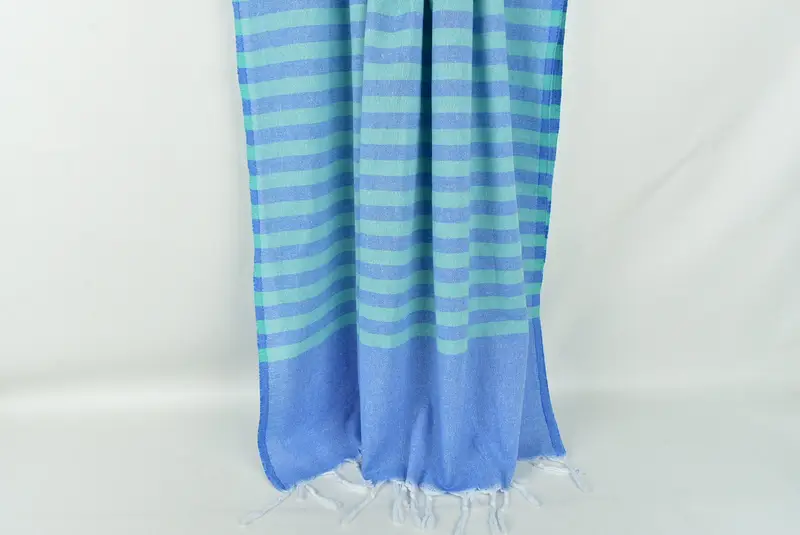 Bridesmaid Gifts, Turkish towel, 70x36 Cotton Striped Towel, Christmas Gift, Sand-resistant towel, Bridemaids Beach Towel, Spa Towel, Travel Towel - 8