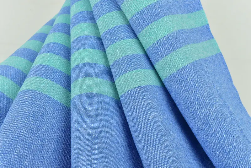 Bridesmaid Gifts, Turkish towel, 70x36 Cotton Striped Towel, Christmas Gift, Sand-resistant towel, Bridemaids Beach Towel, Spa Towel, Travel Towel - 5