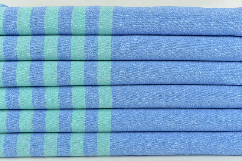 Bridesmaid Gifts, Turkish towel, 70x36 Cotton Striped Towel, Christmas Gift, Sand-resistant towel, Bridemaids Beach Towel, Spa Towel, Travel Towel - 2