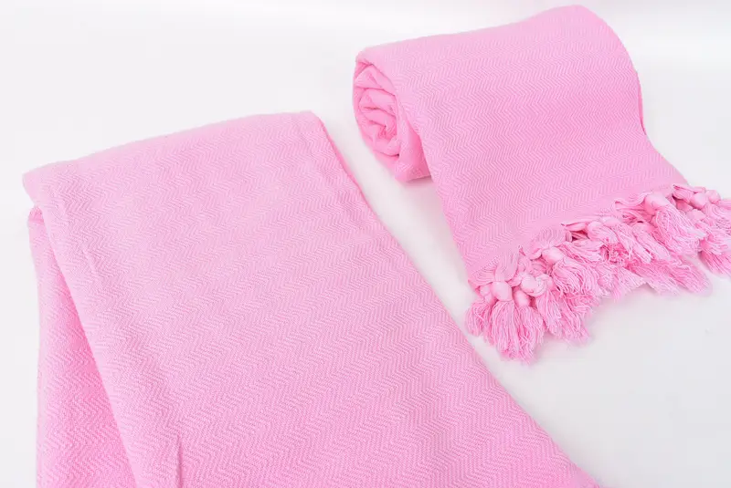Turkish towel, Bachelorette Beach Towel, Wedding Towel, Bridal Shower Favor, Gift For Her, 64x40 Cotton Herringbone Towel, Bachelorette Party Favors - 7