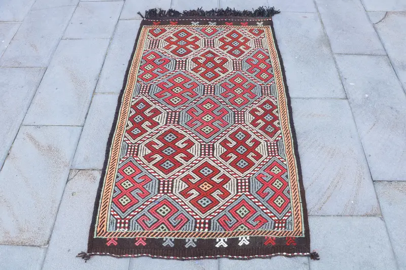 Alfombra Abstracta Roja 8x12m Elegante Decoración Moderna