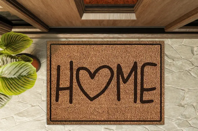 モダンなプリントラグ：エレガントなホームドアマット＆スタイリッシュなホームギフト