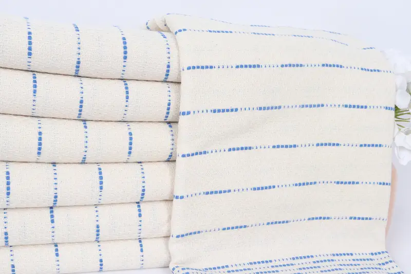 Thin towel, Bachelorette Towel, 70x38 Cotton Striped Design Towel, Lightweight Turkish towel, Housewarming Gift, Bachelorette Party Favors Beach - 2