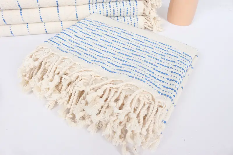 Thin towel, Bachelorette Towel, 70x38 Cotton Striped Design Towel, Lightweight Turkish towel, Housewarming Gift, Bachelorette Party Favors Beach - 5