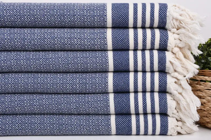 32x16 Cotton Diamond Towel, Monogrammed Hand Towel, Custom Gifts, Turkish Hand Towel, Monogram Kitchen Towel, Gifts For Him, Housewarming Gift - 2