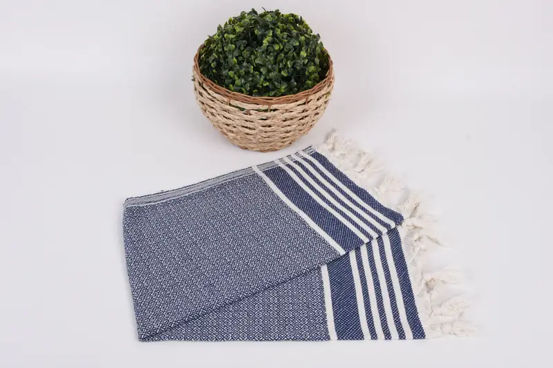 32x16 Cotton Diamond Towel, Monogrammed Hand Towel, Custom Gifts, Turkish Hand Towel, Monogram Kitchen Towel, Gifts For Him, Housewarming Gift - 4