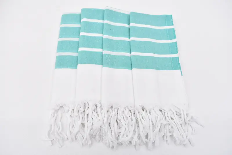 40x20 Cotton Striped Towel, Wedding Favors, Handmade Gift, Home Decor Gifts, Home Gift, Personalized Hand Towel, Decorative Towel, Turkish Tea Towel - 3