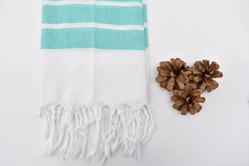 40x20 Cotton Striped Towel, Wedding Favors, Handmade Gift, Home Decor Gifts, Home Gift, Personalized Hand Towel, Decorative Towel, Turkish Tea Towel - 8