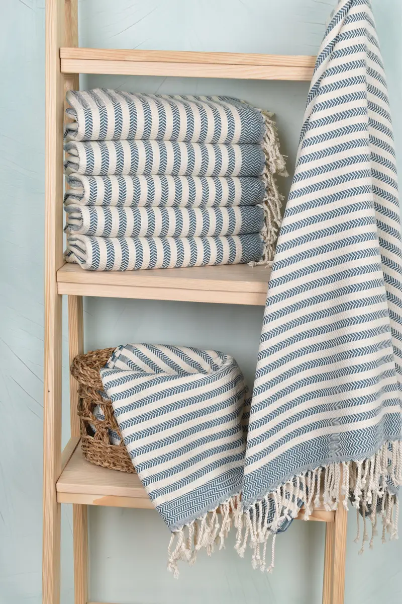 Bachelor Gift, Quick-dry peshtemal, Bachelorette Party Gift, Beach towel, Custom Name Towel, 70x40 Cotton Chevron Towel, Turkish Towel Beach Towel - 3