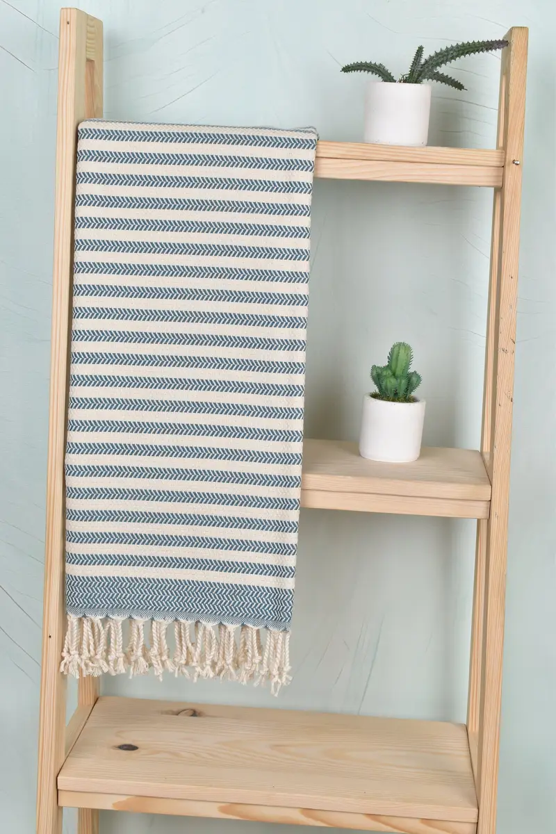 Bachelor Gift, Quick-dry peshtemal, Bachelorette Party Gift, Beach towel, Custom Name Towel, 70x40 Cotton Chevron Towel, Turkish Towel Beach Towel - 8