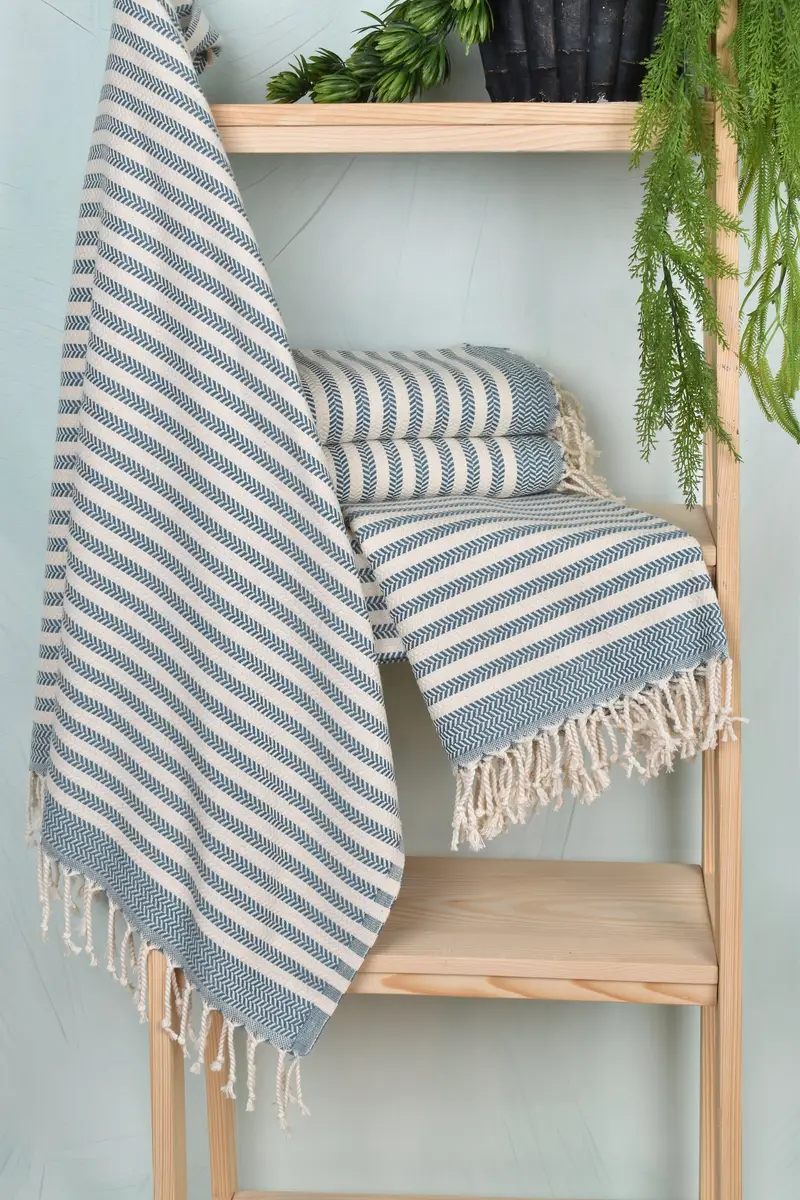 Bachelor Gift, Quick-dry peshtemal, Bachelorette Party Gift, Beach towel, Custom Name Towel, 70x40 Cotton Chevron Towel, Turkish Towel Beach Towel - 6