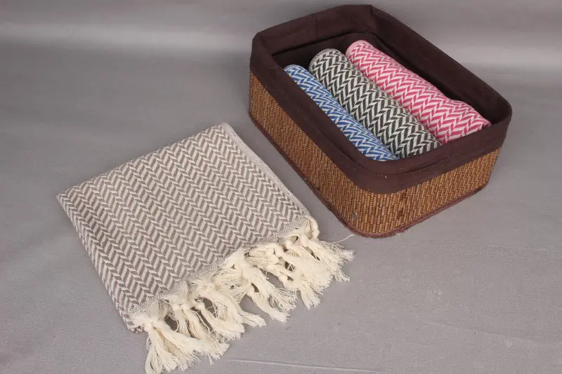 Personalized Gifts, Bathroom Towels, Gifts For Him, 36x18 Cotton Chevron Towel, Small Towel, Wedding Favors, Xmas Gifts, Valentine Day Gift For Her - 7