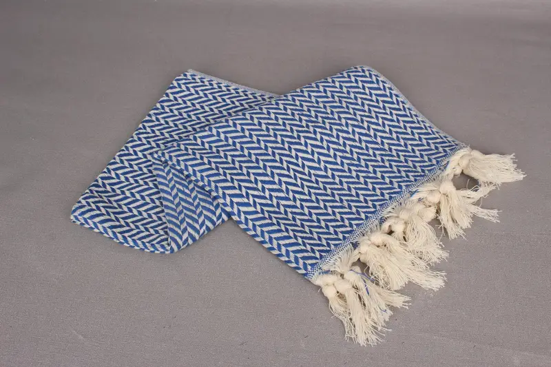 Personalized Gifts, Bathroom Towels, Gifts For Him, 36x18 Cotton Chevron Towel, Small Towel, Wedding Favors, Xmas Gifts, Valentine Day Gift For Her - 5