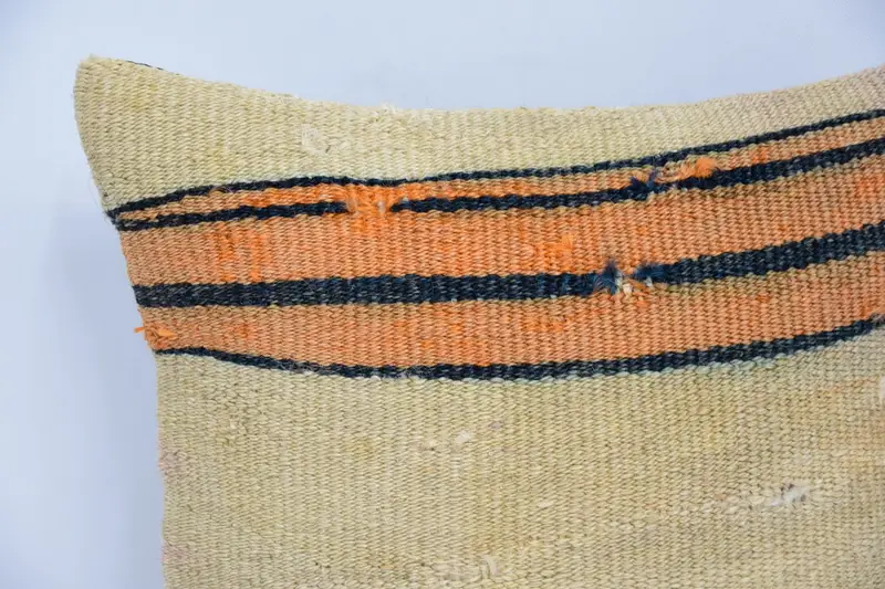 Gift Pillow, Outdoor Patio Cushion Case, Vintage Kilim Throw Pillow, Tribal Cushion Cover, Kilim Pillow, Cushion, 12x12 Beige Pillow Case - 2