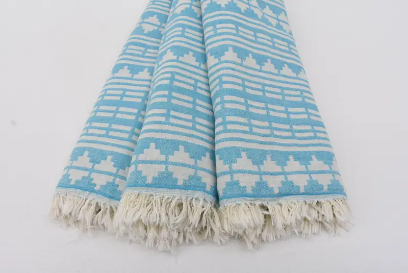 Bachelorette Party Favors Beach, 70x40 Linen Kilim Design Towel, Spa Towel, Best Beach Towel, Lightweight Turkish towel, Bachelor Gifts, Gym Towel - 2
