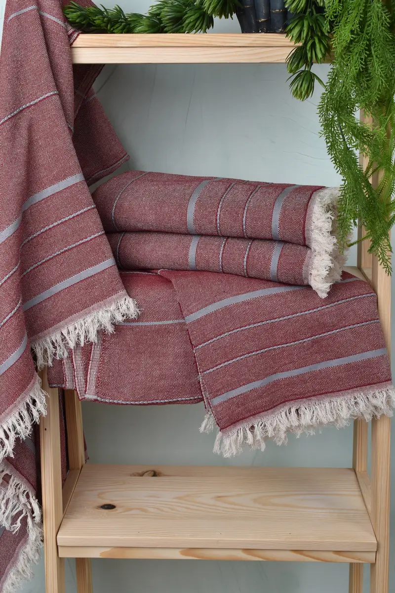 Luxury Beach Towel, Luxury towel, Bachelor Party Gifts, Unique Wedding Gift, Beach Towel Bulk, Quick-Dry Beach Towel, 70x40 Cotton Striped Towel - 6