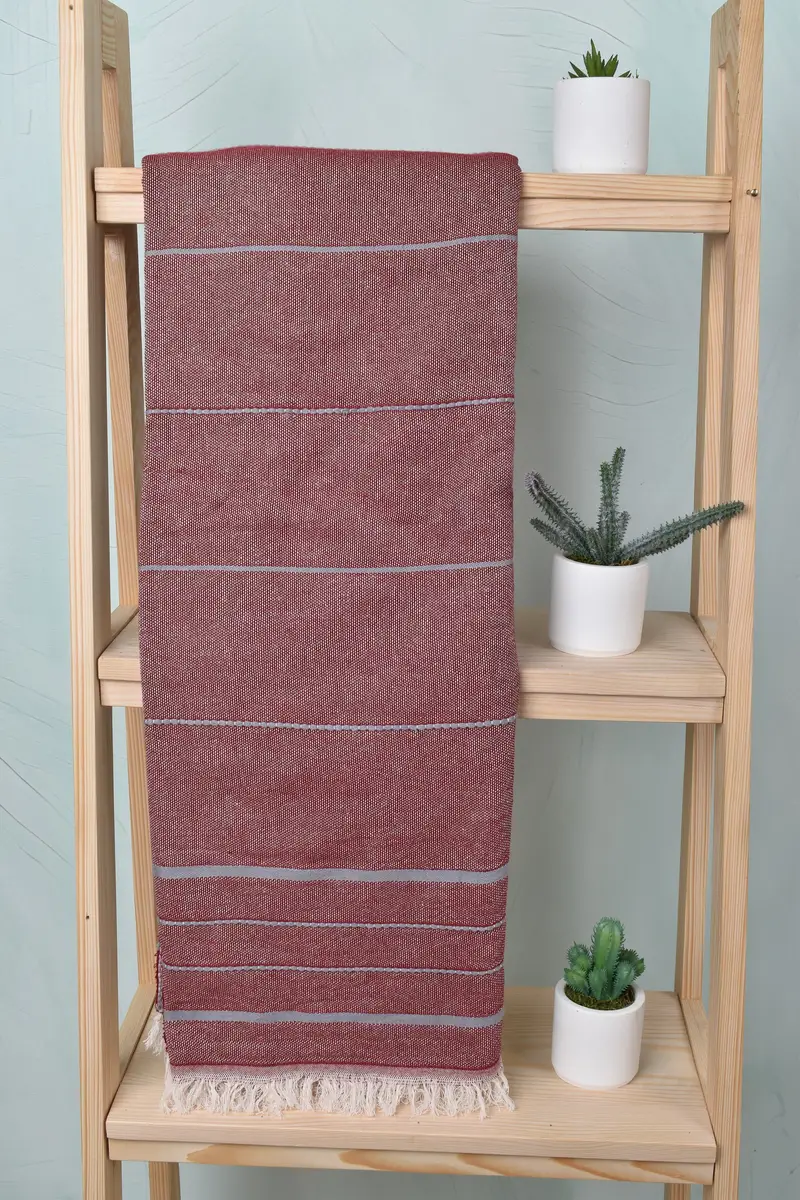Luxury Beach Towel, Luxury towel, Bachelor Party Gifts, Unique Wedding Gift, Beach Towel Bulk, Quick-Dry Beach Towel, 70x40 Cotton Striped Towel - 8