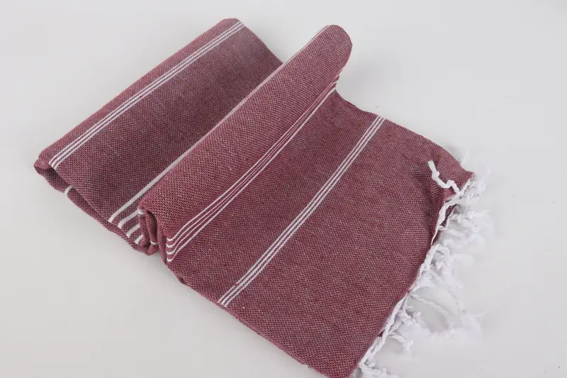 Monogrammed Turkish Towel, Bridesmaid Gifts, Cute Beach Towel, Personalised Gift, 70x40 Cotton Striped Towel, Peshtemal Towel, Lightweight towel - 6