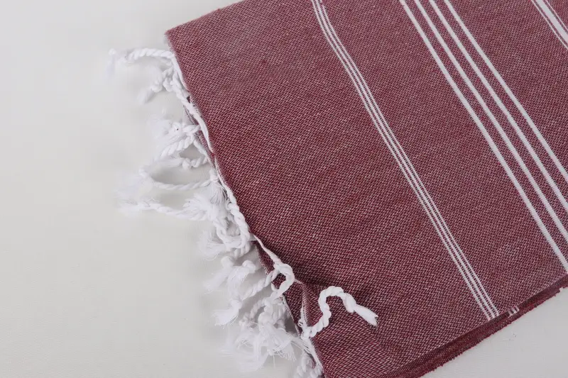 Monogrammed Turkish Towel, Bridesmaid Gifts, Cute Beach Towel, Personalised Gift, 70x40 Cotton Striped Towel, Peshtemal Towel, Lightweight towel - 7