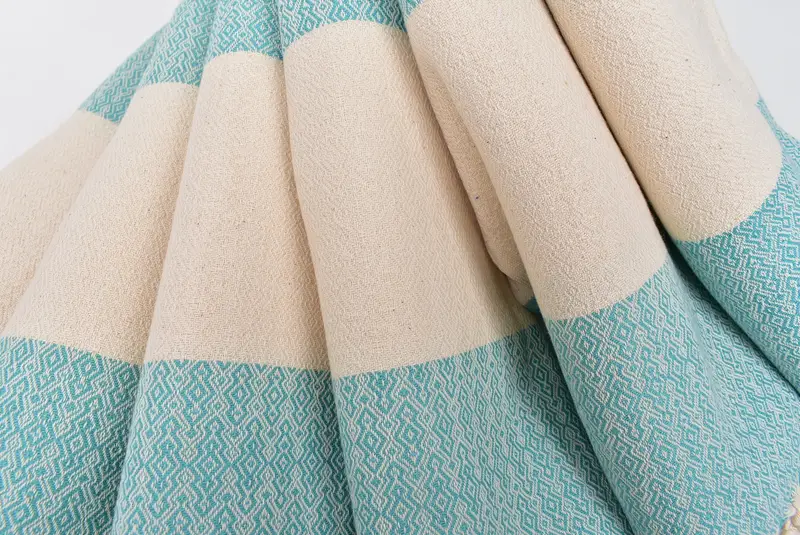 Beach Wedding Favor, 68x36 Cotton Diamond Towel, Turkish beach towel, Luxury towel, Bachelorette Party Favors, Valentines Day Gift Idea - 5
