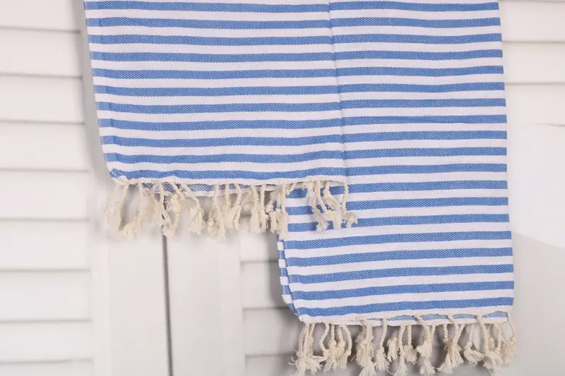 Personalized Gift, Gift Boxes Tea Towels, Wedding Favors, Personalized Home Gift Wedding, Personalized Dish Towel, 40x18 Cotton Striped Towel - 8