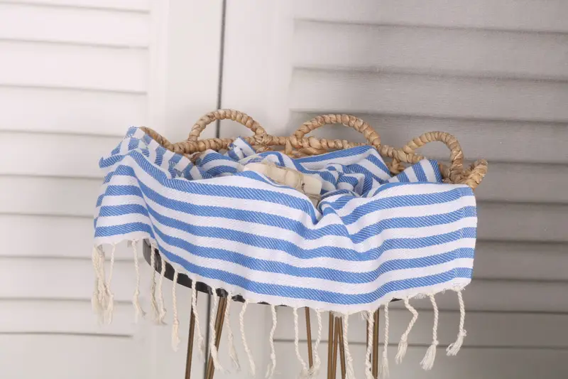 Personalized Gift, Gift Boxes Tea Towels, Wedding Favors, Personalized Home Gift Wedding, Personalized Dish Towel, 40x18 Cotton Striped Towel - 2