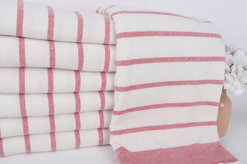 Unique Wedding Gift, Monogram Beach Towel, Wedding Favors, 68x39 Cotton Striped Towel, Travel Towel, Wedding Shower Gift, Gift For Him, Guest Towel - 2