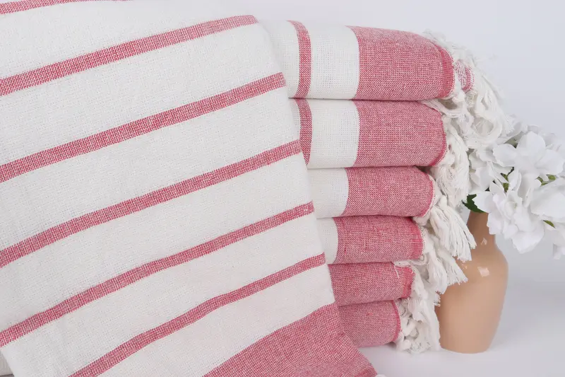 Unique Wedding Gift, Monogram Beach Towel, Wedding Favors, 68x39 Cotton Striped Towel, Travel Towel, Wedding Shower Gift, Gift For Him, Guest Towel - 1
