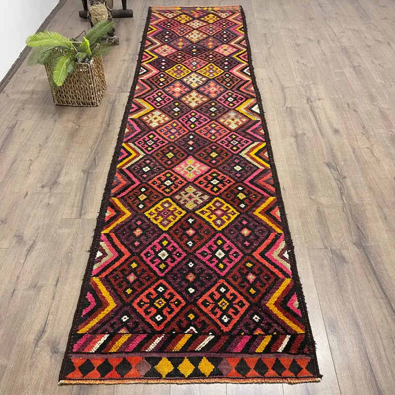 Alfombra Morada, 3x11,8 ft Solid Comfort