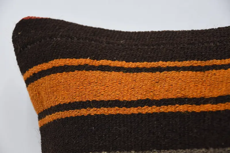 Tribal Pillow Cover, Vintage Pillow, Pillow, 20x20 Brown Pillow Case, Gift Pillow, Vintage Kilim Pillow, Cozy Throw Cushion, Accent Pillow - 2