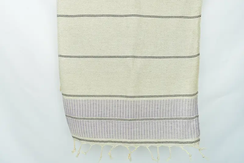 Banyo havlu, plaj teması düğün hediyesi, özel el havlu, 40x20 keten çizgili havlu, banyo havlu, Noel hediyeleri, monogram el havlu, spa havlu - 8