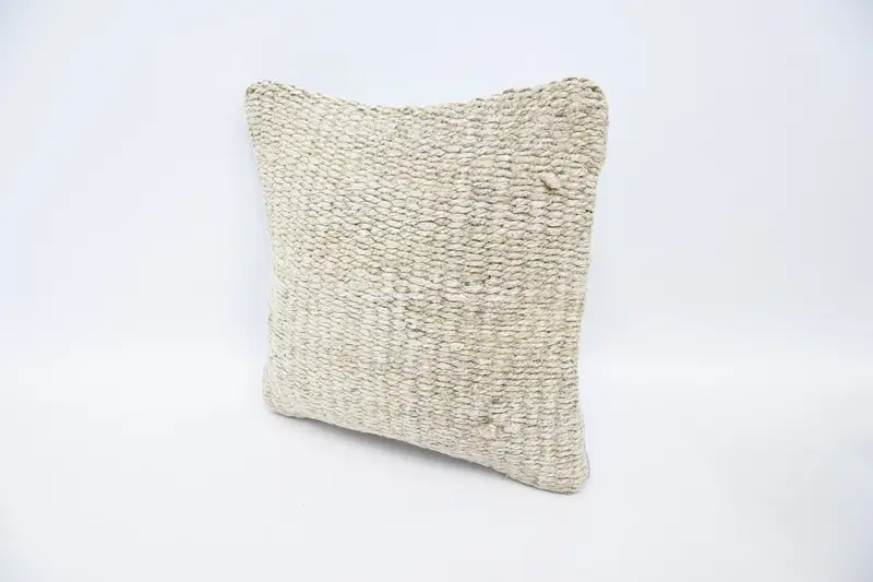 Boho Chic Pillow, Customized Pillow Case, 12x12 White Pillow, Interior Designer Pillow, Cotton Pillow, Turkish Pillow, Pillow Sham, Pillow for Couch - 4