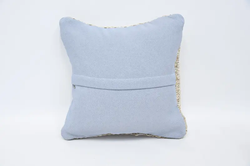 Boho Chic Pillow, Customized Pillow Case, 12x12 White Pillow, Interior Designer Pillow, Cotton Pillow, Turkish Pillow, Pillow Sham, Pillow for Couch - 6