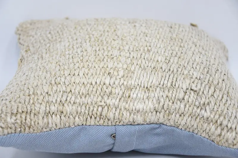Boho Chic Pillow, Customized Pillow Case, 12x12 White Pillow, Interior Designer Pillow, Cotton Pillow, Turkish Pillow, Pillow Sham, Pillow for Couch - 5