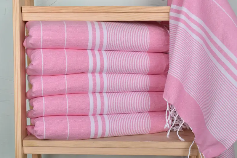 Turkish Hand Towel, Turkish Tea Towel, Xmas Gifts, Bridesmaid Gift Towel, Personalized Kitchen Towel, Bulk Order Towel, 40x24 Cotton Striped Towel - 2