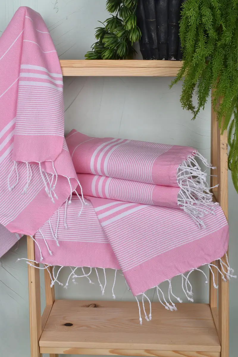 Turkish Hand Towel, Turkish Tea Towel, Xmas Gifts, Bridesmaid Gift Towel, Personalized Kitchen Towel, Bulk Order Towel, 40x24 Cotton Striped Towel - 6