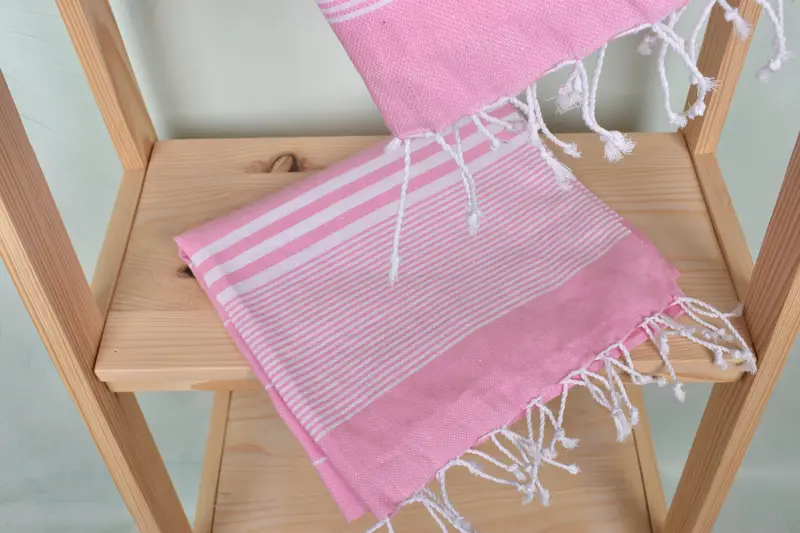 Turkish Hand Towel, Turkish Tea Towel, Xmas Gifts, Bridesmaid Gift Towel, Personalized Kitchen Towel, Bulk Order Towel, 40x24 Cotton Striped Towel - 5