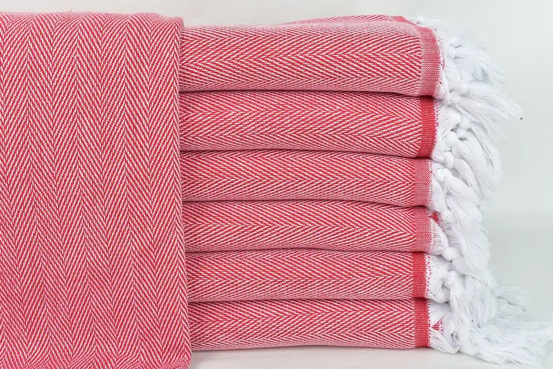 Monogram Beach Towel, 70x40 Cotton Herringbone Towel, Best Friend Gift Ideas, Quick-Dry Beach Towel, Peshtemal Towel, Unique Wedding Gift - 1