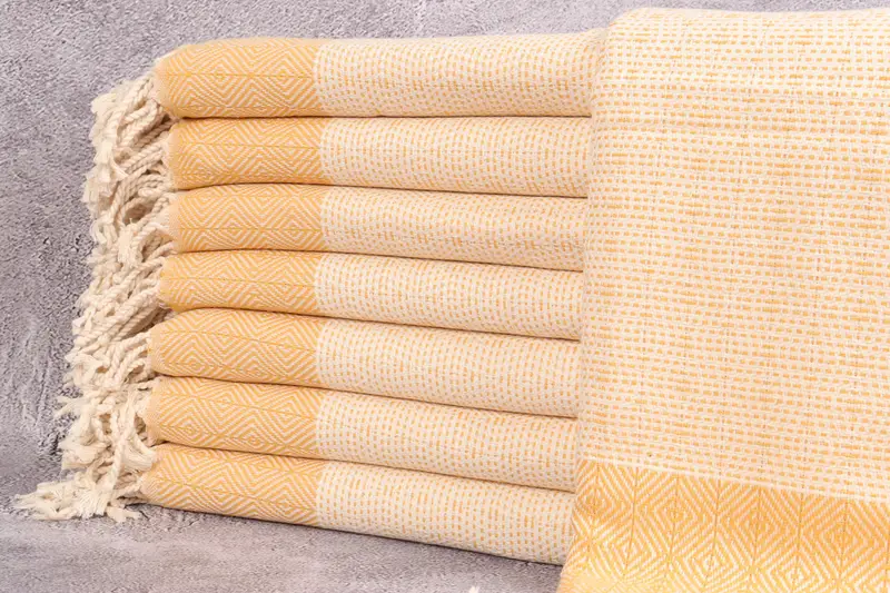 70x40 Cotton Diamond Towel, Fouta towel, Bachelorette Party Decorations, Grandma Gift, Kids Beach Towel, Turkish Towel USA, Beach Towel Monogram - 1