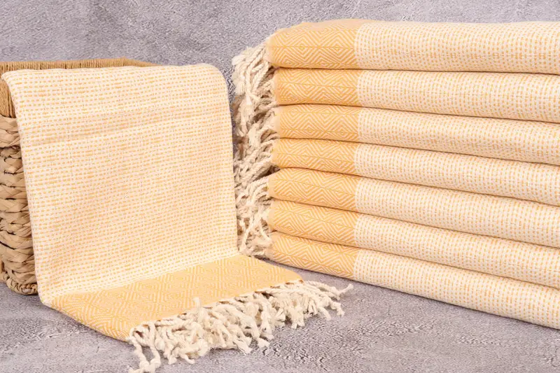70x40 Cotton Diamond Towel, Fouta towel, Bachelorette Party Decorations, Grandma Gift, Kids Beach Towel, Turkish Towel USA, Beach Towel Monogram - 3