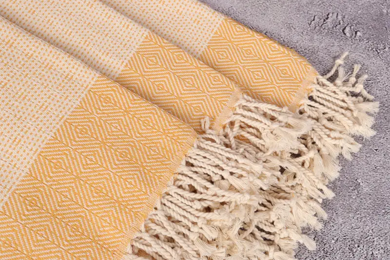 70x40 Cotton Diamond Towel, Fouta towel, Bachelorette Party Decorations, Grandma Gift, Kids Beach Towel, Turkish Towel USA, Beach Towel Monogram - 5