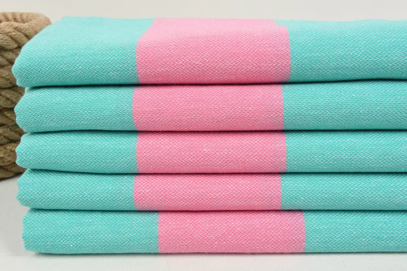 Travel Towel, Bachelorette Gifts, Peshtemal Towel USA, Quick-dry towel, Mother Of The Groom Gift, Monogram Turkish Towel, 70x40 Cotton Striped Towel - 2