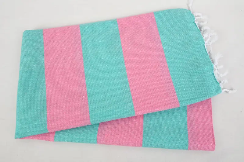 Travel Towel, Bachelorette Gifts, Peshtemal Towel USA, Quick-dry towel, Mother Of The Groom Gift, Monogram Turkish Towel, 70x40 Cotton Striped Towel - 6