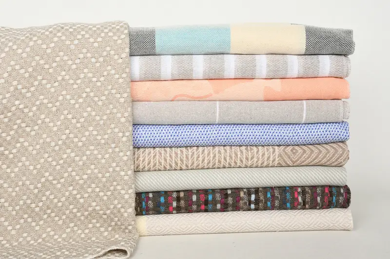 Personalized Gift, Custom Hand Towel, Anniversary Gift For Her, Summer Gift, Small Bath Towels, Wedding Hand Made Gift, 36x18 Cotton Set of 10 Towel - 1