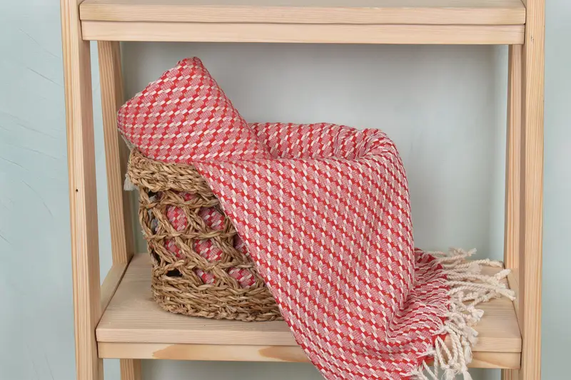 68x40 Cotton Geometric Towel, Sand-resistant Turkish towel for travel, Gift For Him, Beach Towel Gift, Organic towel, Decorative Towel, Home Gift - 4