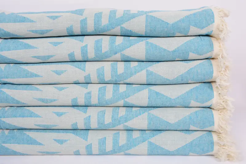 Miami Bachelorette Party Favors, 76x40 Cotton Geometric Towel, Custom Beach Towel, Gift For Him, Lightweight Turkish towel, Customized Towels - 4